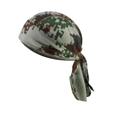 Imagem de Bandana de Camuflagem para Sol - Ideal para Ciclismo, Pesca e Corrida,