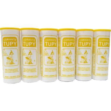 Imagem de Corante Em Po Amarelo Canario Tupy Algodao - Planeta Brinquedos