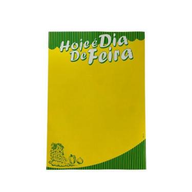Imagem de Cartaz de Oferta Hortifruti 29,7x42cm Papel Duplex 100 unidades - Casa