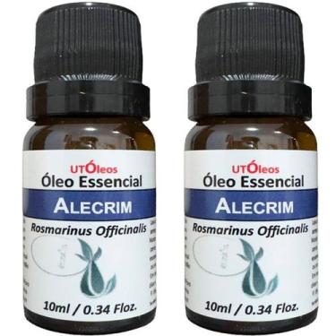 Imagem de Kit 2 Óleo Essencial de Alecrim 100% Puro 20ml - Utoleos