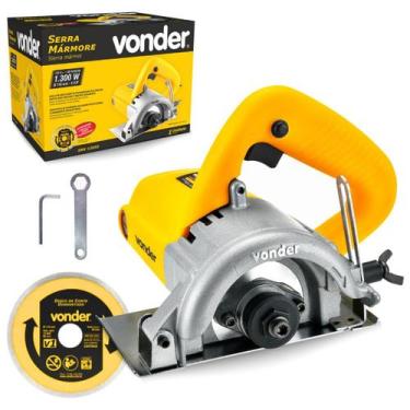 Imagem de Kit Serra Mármore Profissional Vonder SMV 1300S Granito, 220V