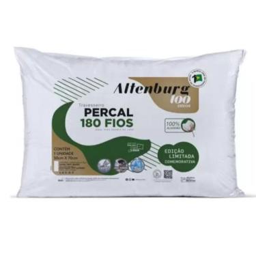 Imagem de Travesseiro Altenburg 180 Fios 50x70 cm - Branco