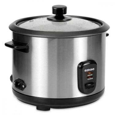 Imagem de Panela De Arroz Elétrica Itatiaia Midi 500w Inox/preto 1,5L