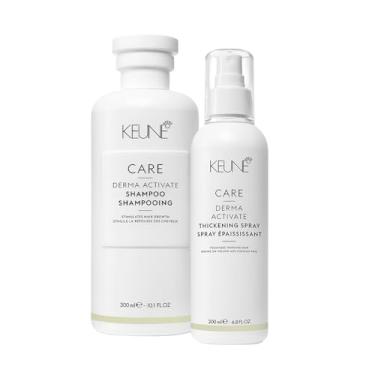 Imagem de Kit Keune Care Derma Activate Shampoo Leave-in (2 produtos)