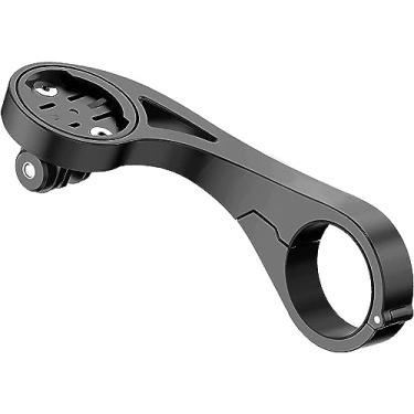 Imagem de XHSESA Guidão de ciclismo 25,4 mm 31,8 m - suporte frontal externo compatível com computador Garmin Edge GPS bicicleta, XOSS G/G+, iGPSPORT