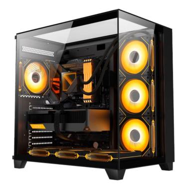 Imagem de Gabinete Gamer Aquario Tiger Shark Atx 04j1