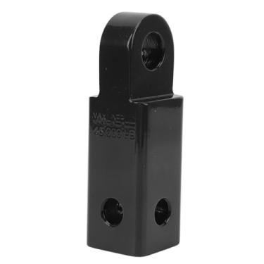 Imagem de Vomeko 23T Carbon Steel Shackle Hitch Receiver Heavy Duty Towing Recovery Mount for Trucks, SUVs 4x4 Off Road Vehicles (Powder Coated, 1.97 x 6.3) (Black)