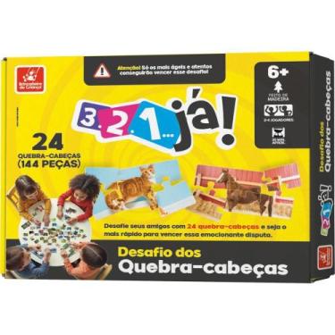 Imagem de Jogo Desafio dos Quebra-Cabeças - Brincadeira de Criança