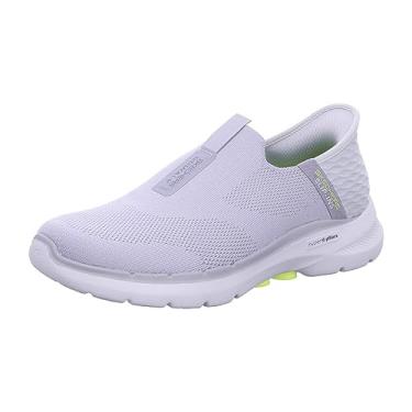 Imagem de Skechers Gowalk 6 Tênis esportivo sem cadarço para caminhada masculino | Tênis casual com espuma viscoelástica, Cinza, 9