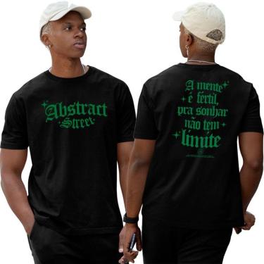 Imagem de Camisa Algodão Basica‎ Frase A Mente É Fértil Pra Sonha Street-Unissex