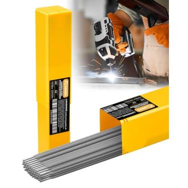 Imagem de Saker E6013 Eletrodos de soldagem em bastão de aço carbono de 0,9 kg