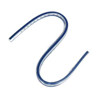 Imagem de Gralara Régua Curva Flexível para Projetos de Engenharia Gráfica, Ferramenta de Desenho Dobrável, 90cm