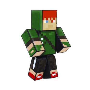 Imagem de Boneco 25cm Robin Hood Minecraft - Algazarra