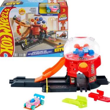 Imagem de Hot Wheels City Pista de Brinquedo Loja de doces - Mattel