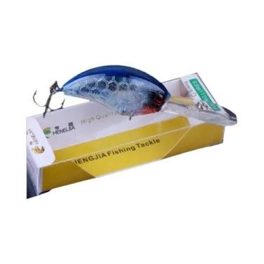 Imagem de Isca de Pesca Hengjia 13g 9cm - Crankbait Minnow com Ganchos Agudos, C