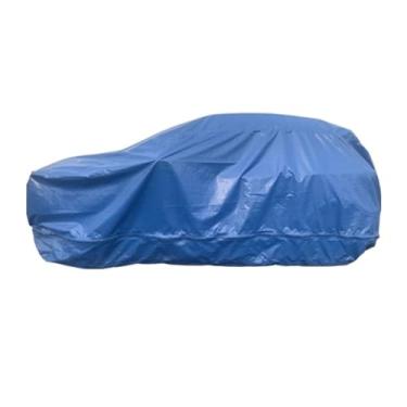 Imagem de Capa De Carro Impermeável De PVC Resistente, Capa De Bolha De Carro Totalmente Fechada E Selada Com Zíper, Capa Protetora De Carro Para Sedan, SUV, MPV, Prevenção De Poeira E Inundações Para Qualquer
