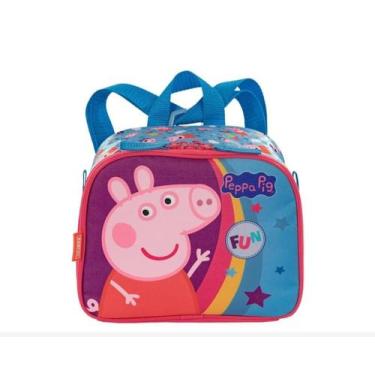 Imagem de Lancheira Térmica Infantil Sestini 066215-00 Peppa Pig Fun, Rosa