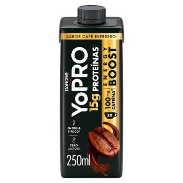 Imagem de Energy Boost UHT YoPRO 15g de Proteínas de Café Expresso 250ml