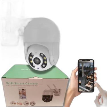 Imagem de Kit 2Câmeras Ip Wi-Fi A08-Resistente Sol/Chuva-Detecta Movi