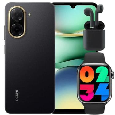 Imagem de Smartphone A5 Câmera dupla 32MP 128GB  64GB 8GB RAM 5200mAh Celular De