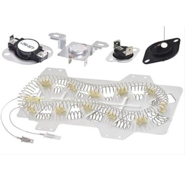 Imagem de Elemento de aquecimento da secadora para secadoras Samsung DC47-00019A- DV45H7000EW/A2 DVE50R5200W/A3 DV40J3000EW/A2 DV42H5000EW/A3 DVE50M7450W/A3 DV42H5200EW/A3 DV4 8H7400EW/A2 DVE50R5400V/A3