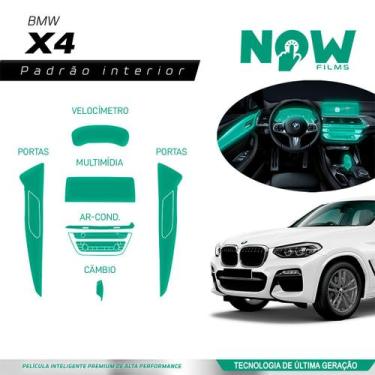 Imagem de Kit Película Proteção Interna BMW X4 (2018 À 2021) - Now Films