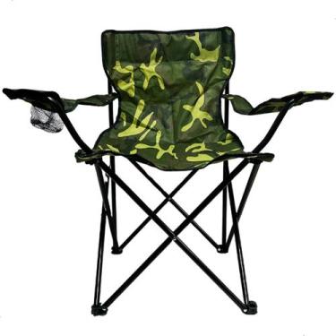 Imagem de Cadeira Dobrável Com Bolsa Para Camping Pesca Articulada Bel - Belfix,
