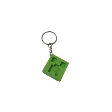 Imagem de Chaveiro Creeper Minecraft 3D Acessório para Bolsas e Chaves - A1, 1 C