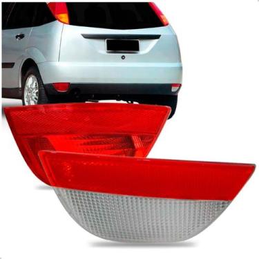 Imagem de Par Lanterna Refletor Parachoque Traseiro Focus 1998 A 2008 - TYC