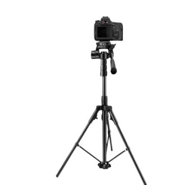 Imagem de Tripé Profissional para Câmera e Celular com Bolsa | Ajustável, Robusto e Versátil | Suporte Universal para Fotografia e Vídeo (Tripé profissional)