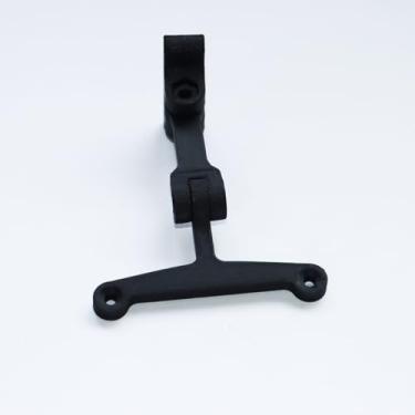 Imagem de PIAOLGYI Suporte de ventilador para gabinete de estufa IKEA Milsbo, suporte para ventilador AC Infinity (preto, 80 mm)