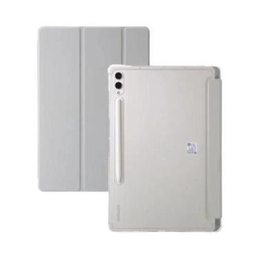 Imagem de Capa Transparente Para Samsung Tab S9 FE plus Com Suporte Para Caneta 