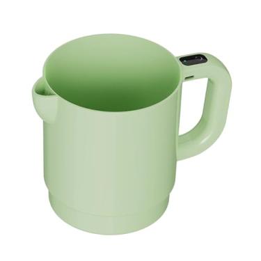 Imagem de YWJLQH Batedor de ovos elétrico, lavador de arroz, batedeira manual, misturador multifuncional, misturador de mesa, copo de mistura para bater, filtrar e