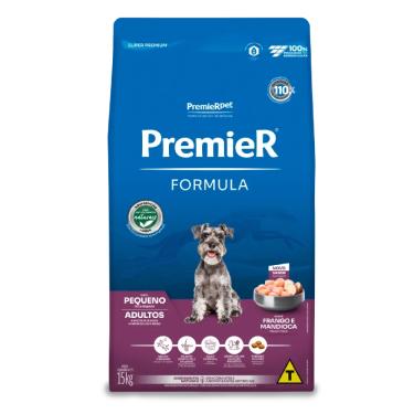 Imagem de Ração Premier Fórmula Cães Adultos Porte Pequeno Frango 15kg