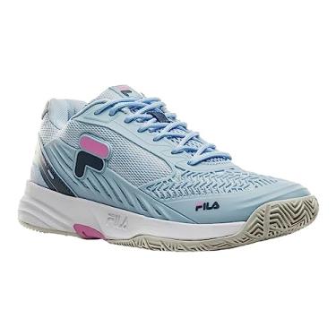 Imagem de Tênis Fila Acer Azul Claro Marinho e Rosa-37