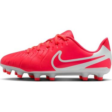 Imagem de Nike Tênis unissex Jr. Tiempo Legend 10 Club Mg Oxford, branco quente lava, 34 EU