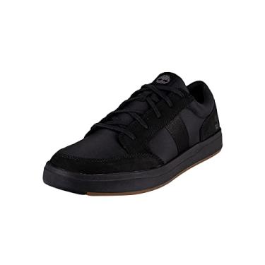 Imagem de Timberland Tênis Oxfords Masculinos, Nobuck preto, 10