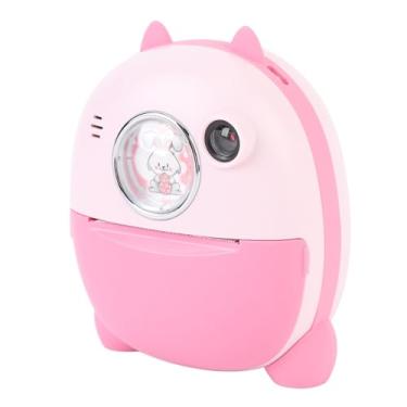 Imagem de Akozon Câmera de Impressão Instantânea 1080p HD 48MP Com Tela, Lente Dupla e 3 Rolos de Impressão, Impressora Fotográfica Portátil para Crianças, Adolescentes, Gravação de Vida