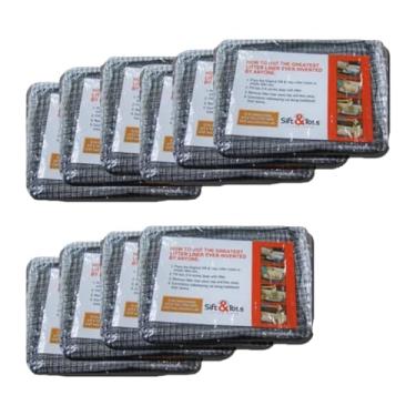 Imagem de Dualoai 10 Sacos para Dejetos de Gato, à Prova de Vazamentos, Resistentes a Rasgos, Duráveis, para Caixas de Areia para Gatos, para Caixas de Areia Automática, 47x36x17cm