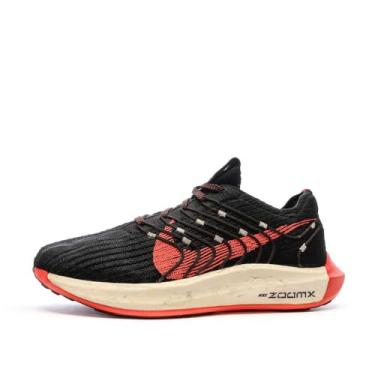 Imagem de Nike Tênis de corrida preto/rosa feminino Pegasus Turbo Next Nature, Preto, 3.5 UK
