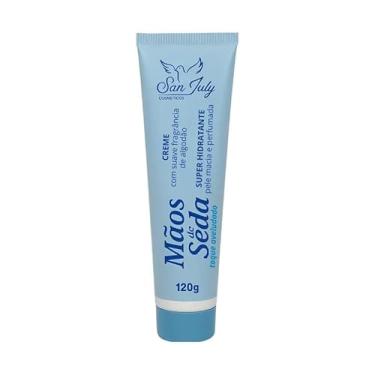 Imagem de Creme Hidratante Mãos de Seda, Toque Aveludado, Fragrância Suave, 120g