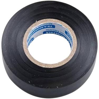 Imagem de Fita Isolante Preta Classe C 0,13mm x 19mm x 10 Metros - 57545101 - TRAMONTINA