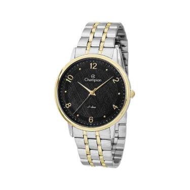 Imagem de Relógio Champion Prata Dourado Masculino Cn21194P