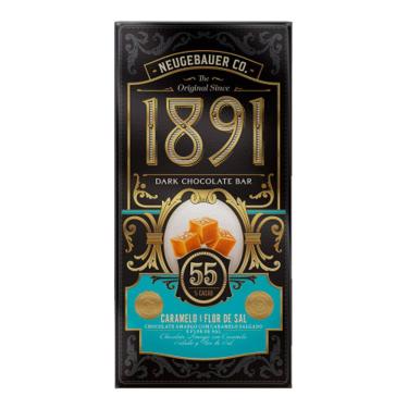 Imagem de Chocolate Neugebauer 1891 Dark 55% Cacau Caramelo e Flor de Sal 90g
