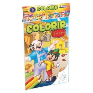 Imagem de Livro Infantil Colorir Classicos 10Pags 20X27 10Un
