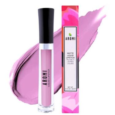 Imagem de Sapatilha de balé de batom líquido Aromi Matte rosa claro