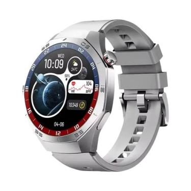 Imagem de Relógio Inteligente AMOLED 5 pro Para Homens E Mulheres Com GPS, Monit