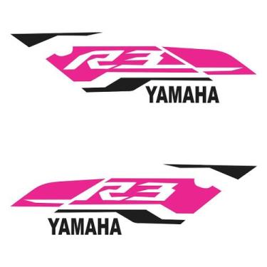 Imagem de Adesivo Protetor Tank Pad Yamaha YZF R3 2016 Lateral - Cromo Sign
