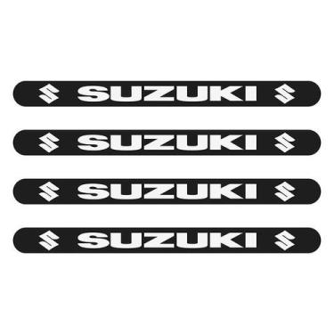 Imagem de Adesivo Protetor Tank Pad Compatível Suzuki - Logos Personalizados - C