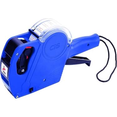 Imagem de Etiquetadora Manual De Preço 8 Dígitos Com Refil De Tinta E Etiquetas Automática Econômica (PRETO)